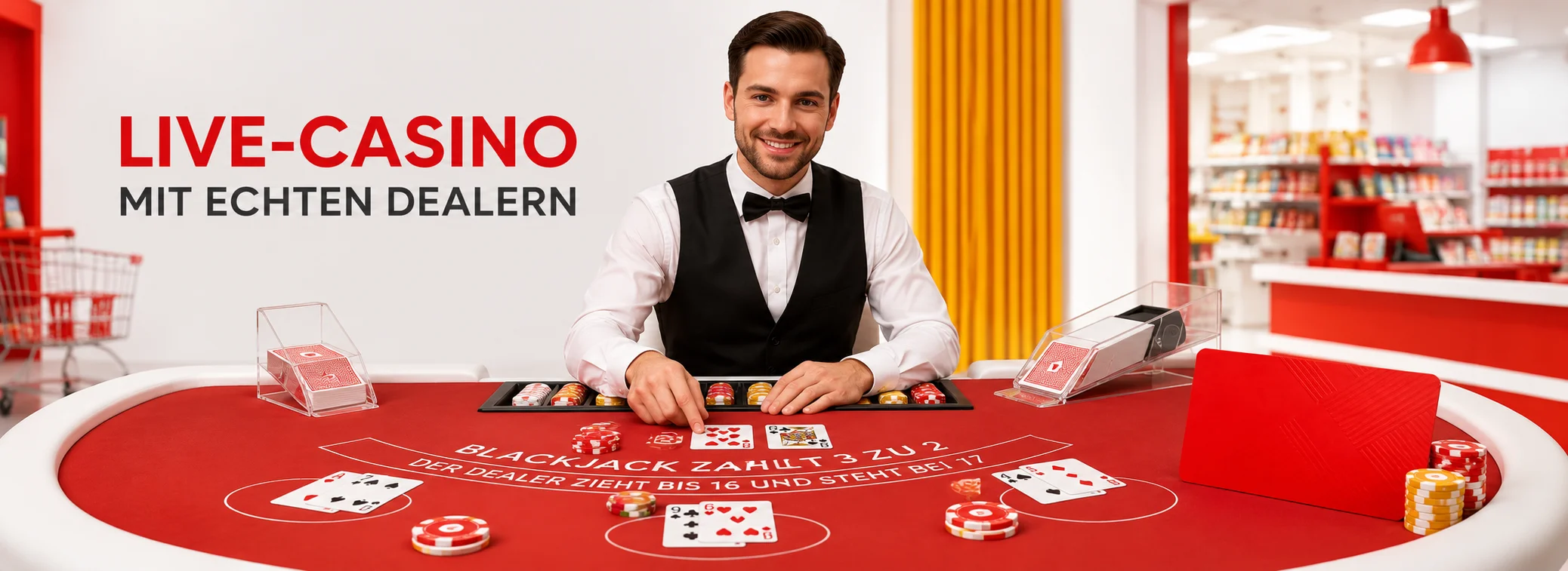 Live Game Shows im Kaufland Casino mit Crazy Time und Monopoly Live